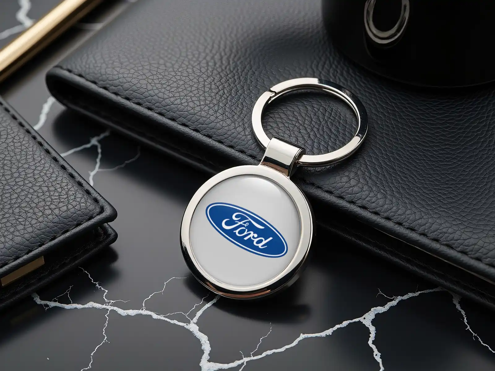 Ford Porte-clés Personnalisé Logo Premium Unique